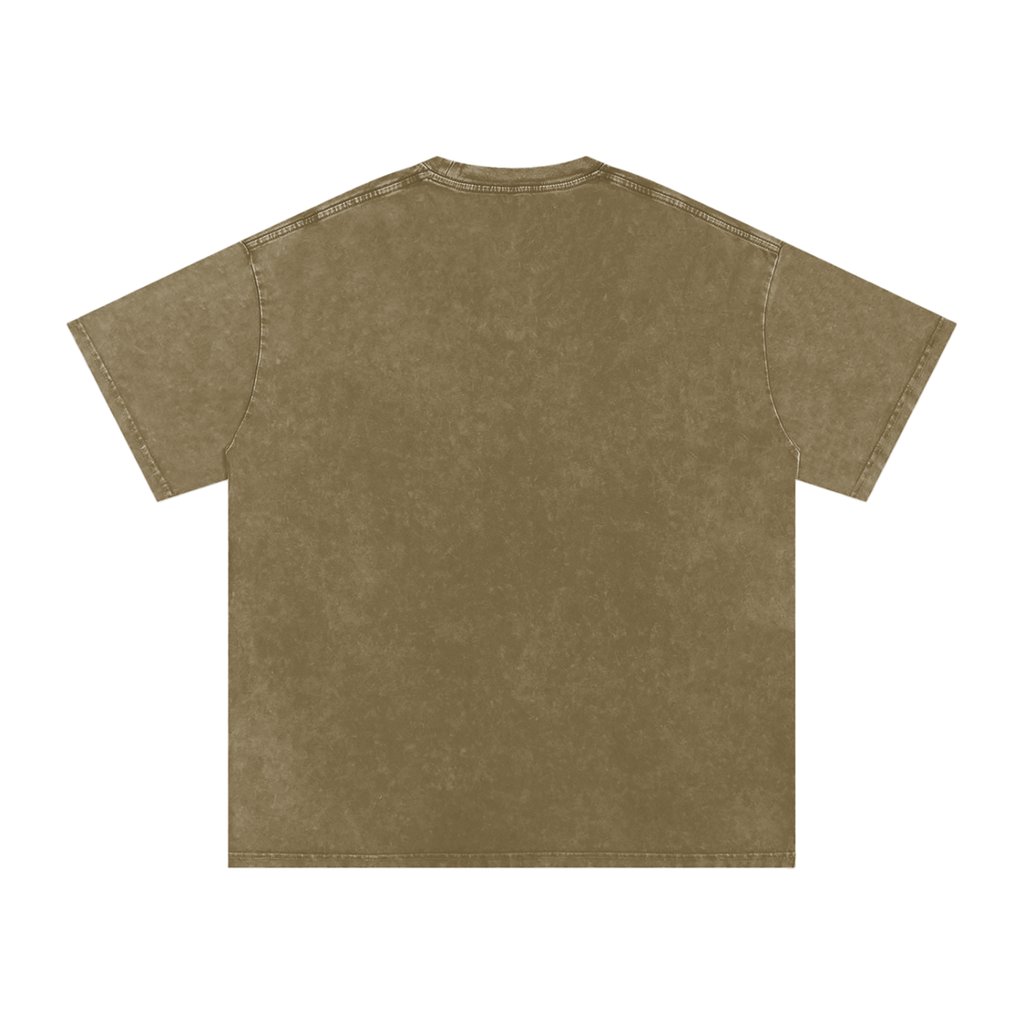 Napa Valley Snow Washed Oversized Cotton T-Shirt