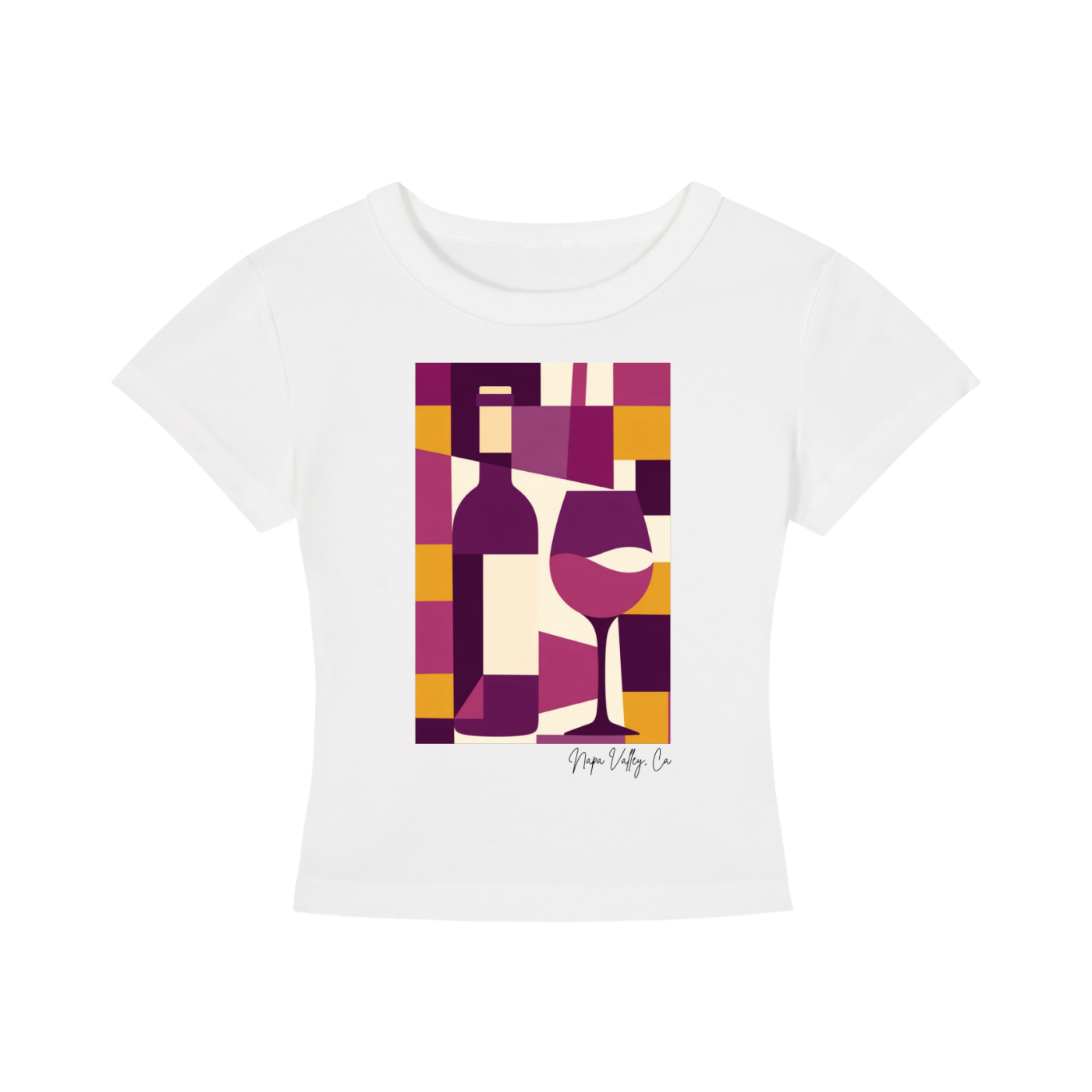 Napa Valley Women's Cropped T-Shirt