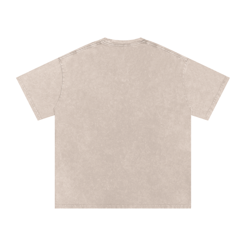 Napa Valley Snow Washed Oversized Cotton T-Shirt