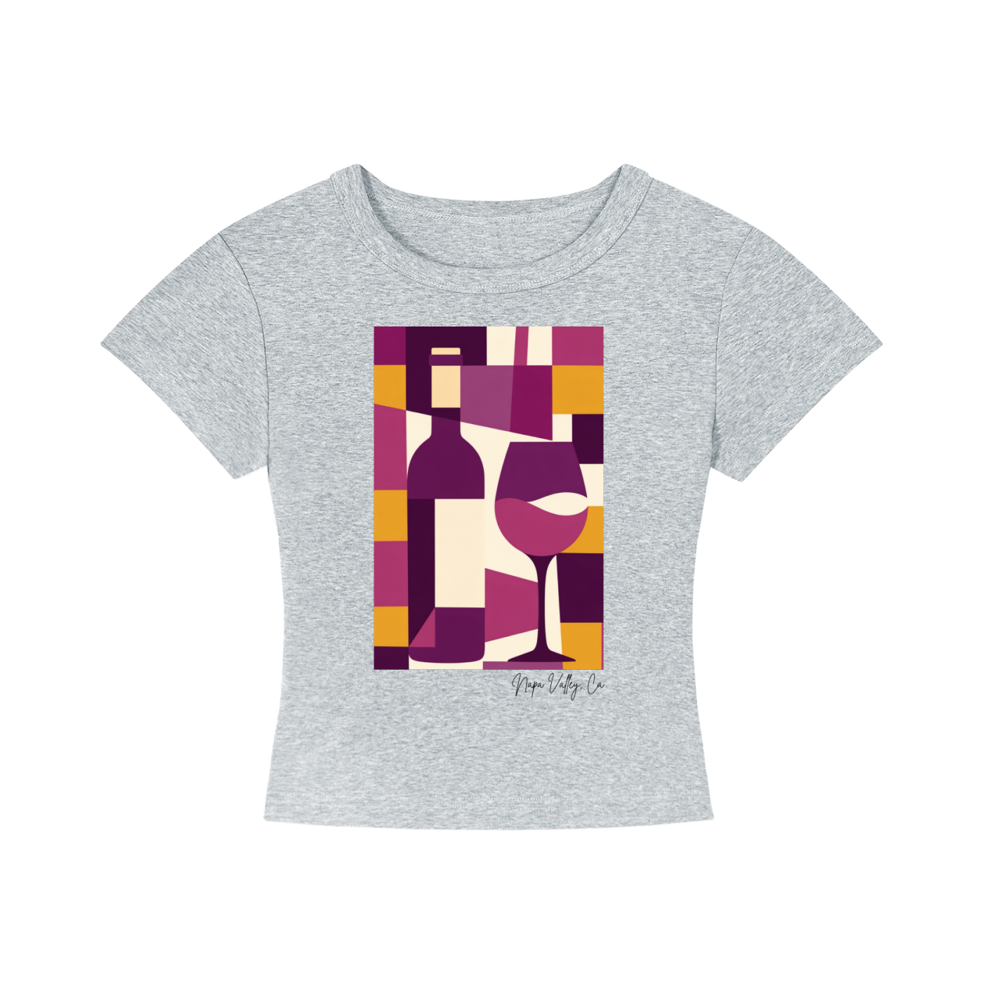 Napa Valley Women's Cropped T-Shirt